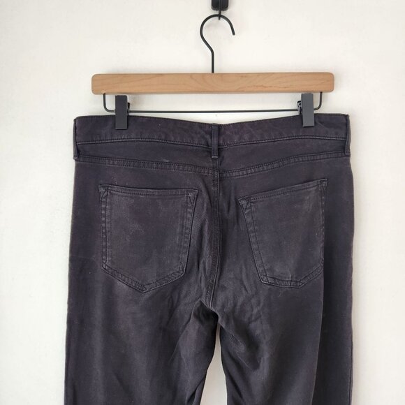 Eddie Bauer Slightly Curvy Slim Straight Jeans Grey Black Hiking Women's 8 - Picture 5 of 9